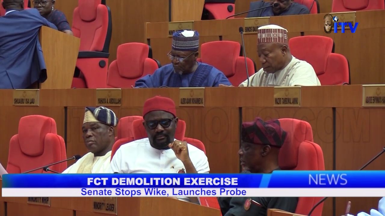 FCT Demolition Exercise: Senate Stops Wike, Launches Probe