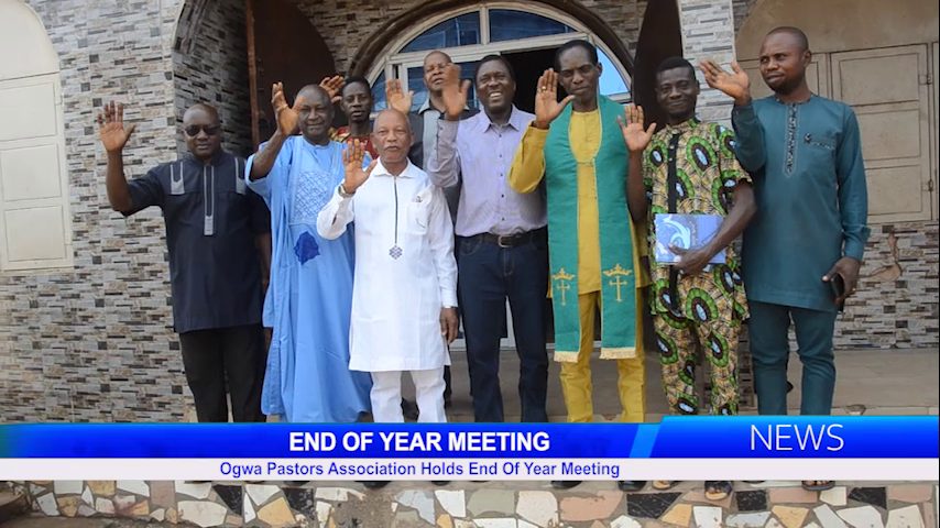 Ogwa Pastors Association Holds End of Year Meeting