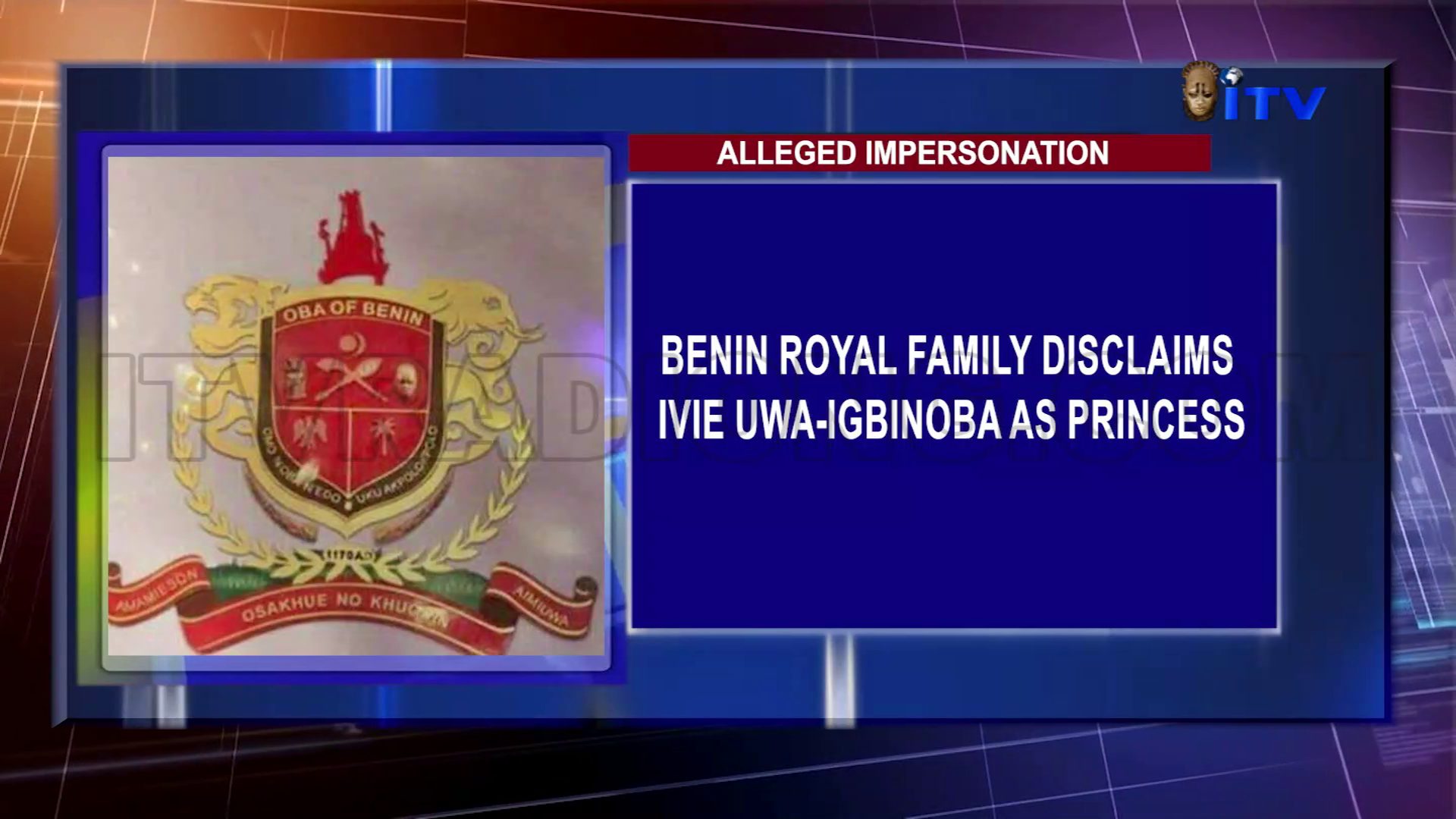 Benin Royal Family Disclaims Ivie Uwa-Igbinoba as Princess