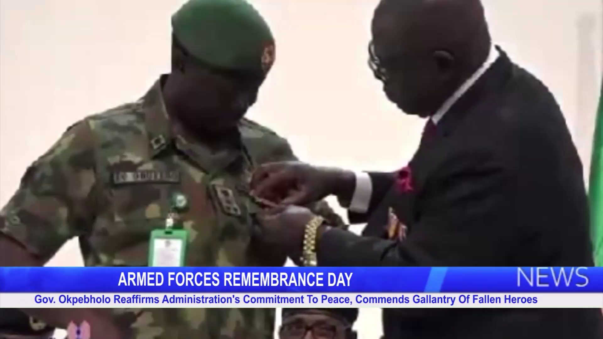 Gov. Okpebholo Reaffirms Administration’s Commitment To Peace, Commends Gallantry Of Fallen Heroes