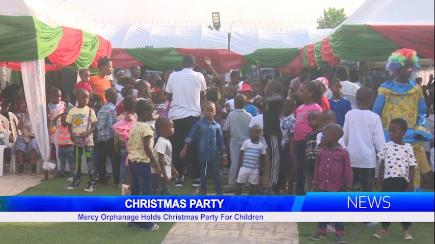 CHRISTMAS PARTY: Mercy Orphanage Holds Christmas Party For Children