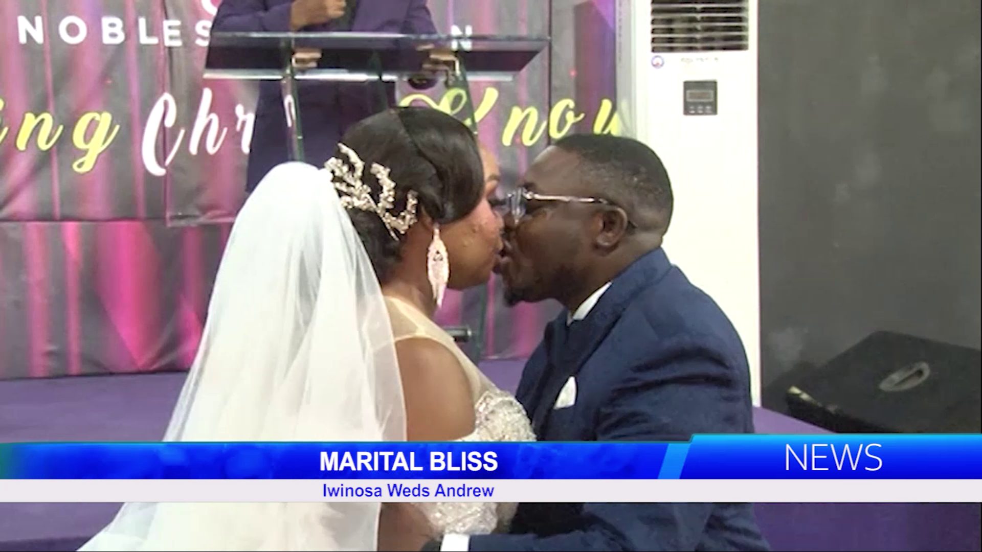 Marital Bliss – Iwinosa weds Andrew