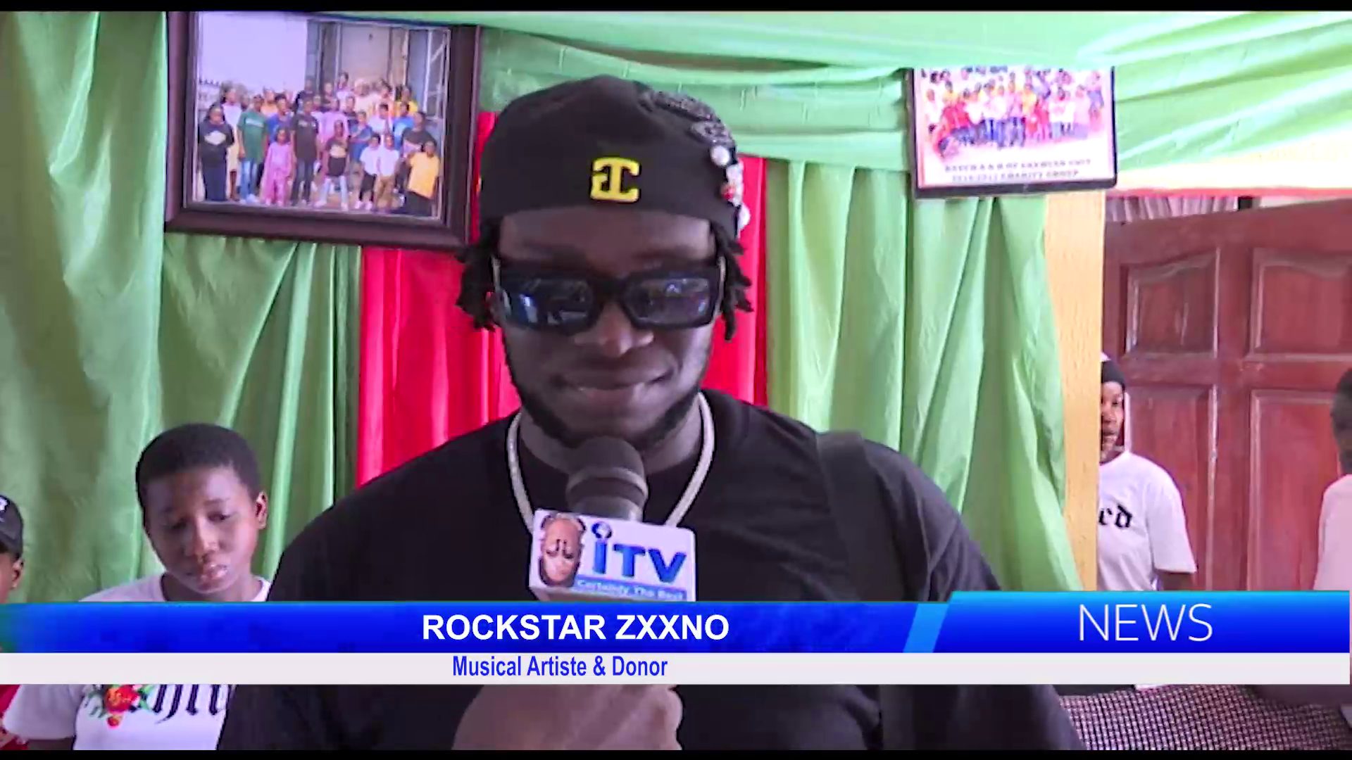 Musical Artiste, Rockster Zxxno Celebrates with less Privileged