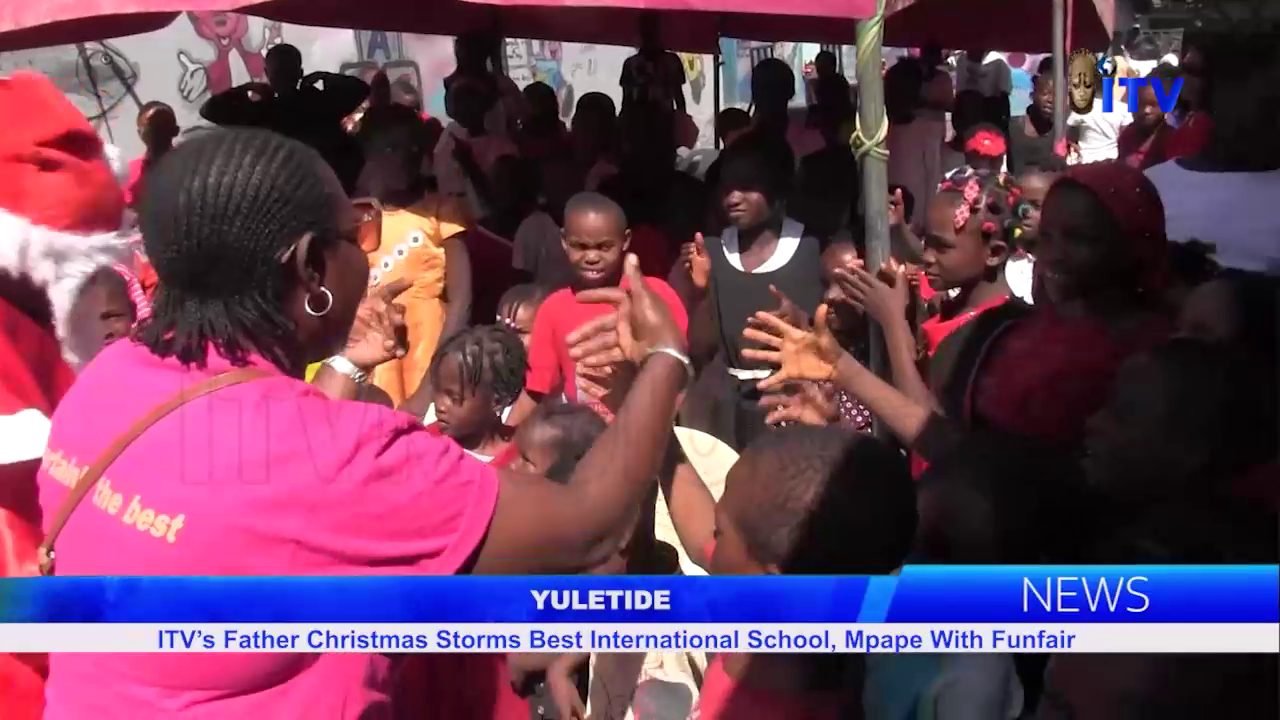 Yuletide: ITV’s Father Christmas Storms Best International School, Mpape With Funfair