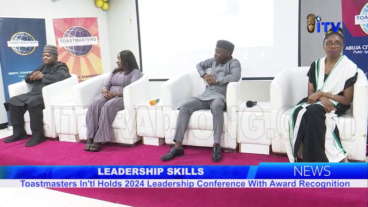 Leadership Skills: Toastmaster Int’l Holds 2024 Leadership Conference With Award Recognition