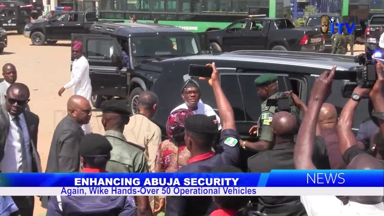 Enhancing Abuja Security: Again, Wike Hands-Over 50 Operational Vehicles