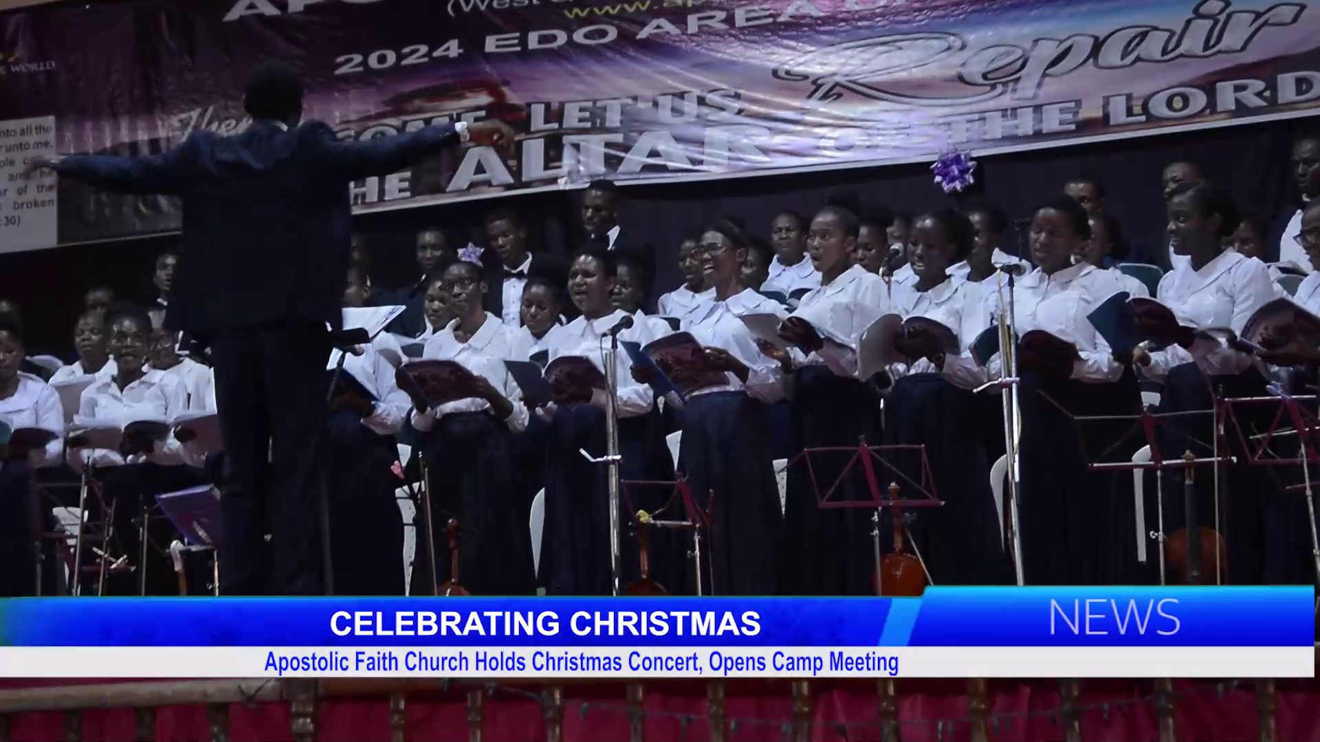 CELEBRATING CHRISTMAS: Apostolic Faith Church Holds Christmas Concert, Opens Camp Meeting