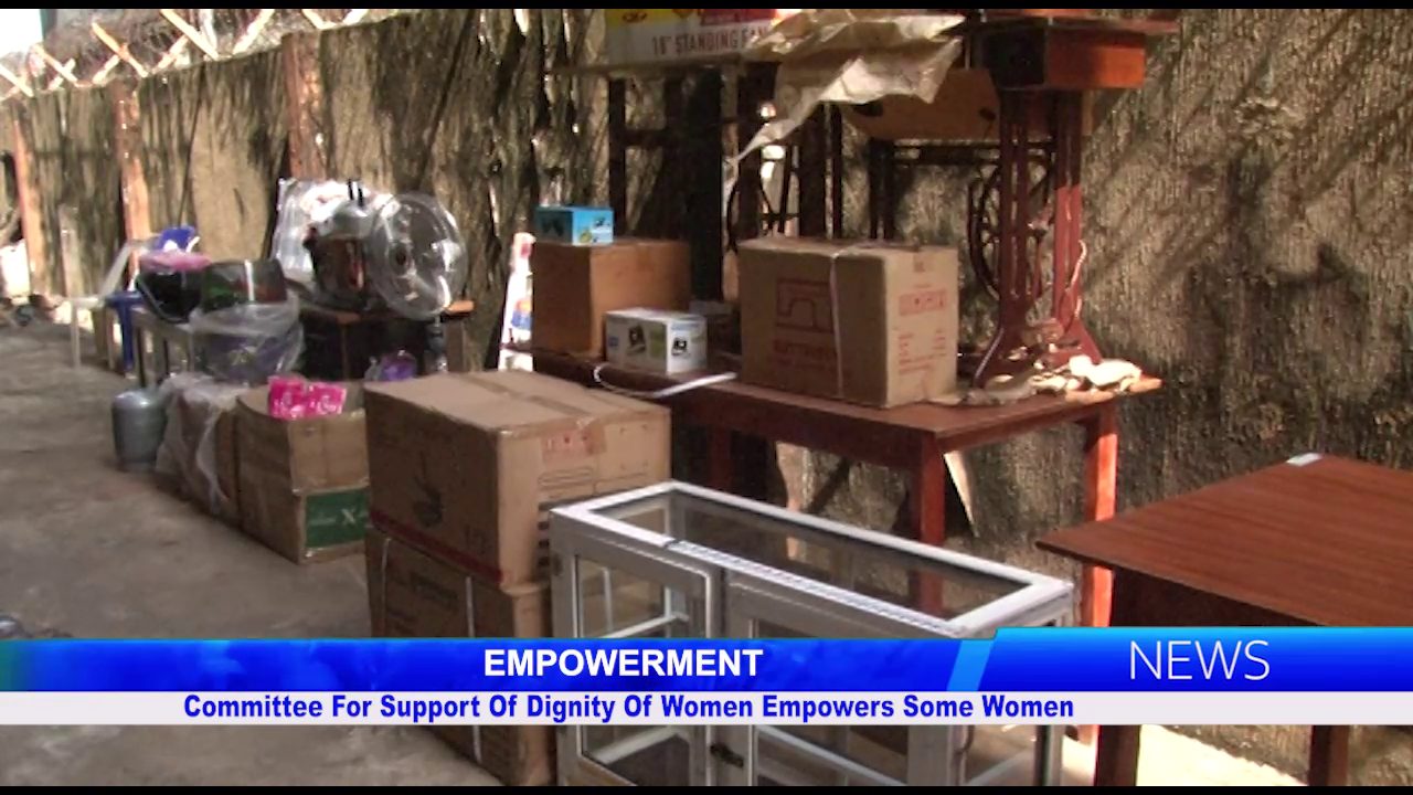 EMPOWERMENT: Committee For Support Of Dignity Of Women Empowers Some Women