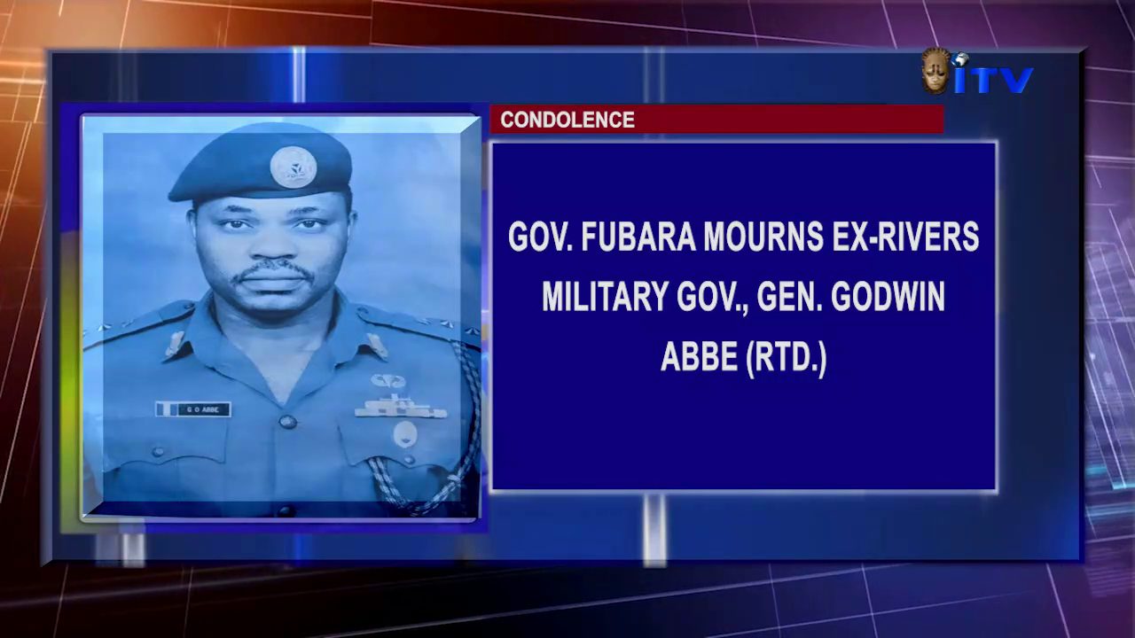 Condolence: Gov. Fubara Mourns Ex-Rivers Military Gov., Gen. Godwin Abbe (Rtd.)