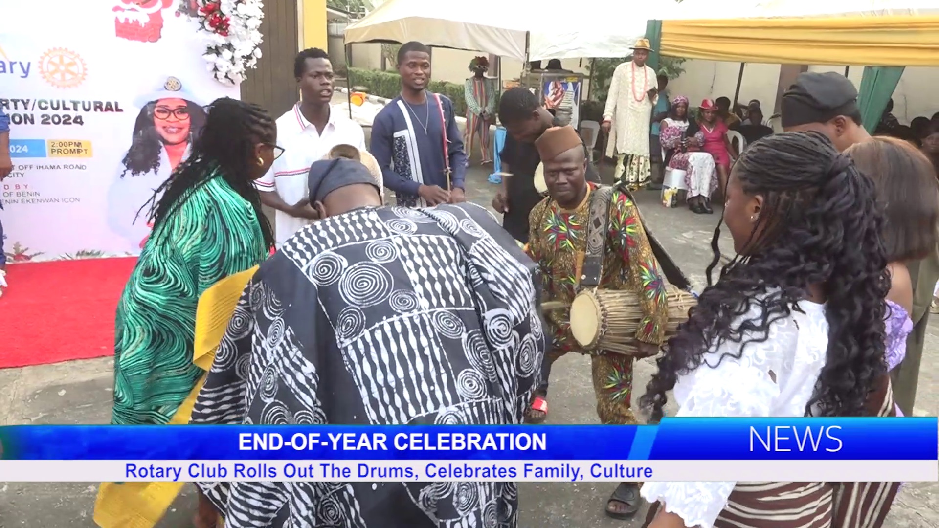 Rotary Club Rolls Out The Drums, Celebrates Family, Culture At End-Of-Year-Party