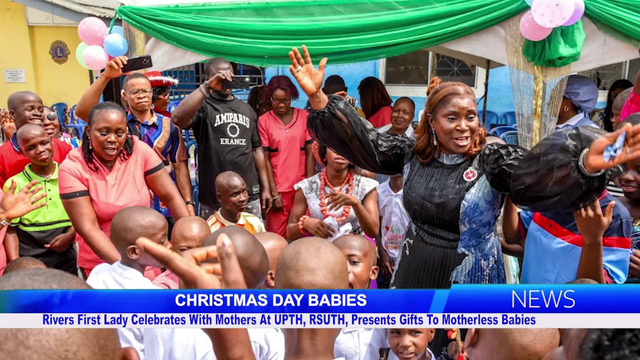 Rivers First Lady Celebrates With Mothers At UPTH, RSUTH, Presents Gifts To Motherless Babies