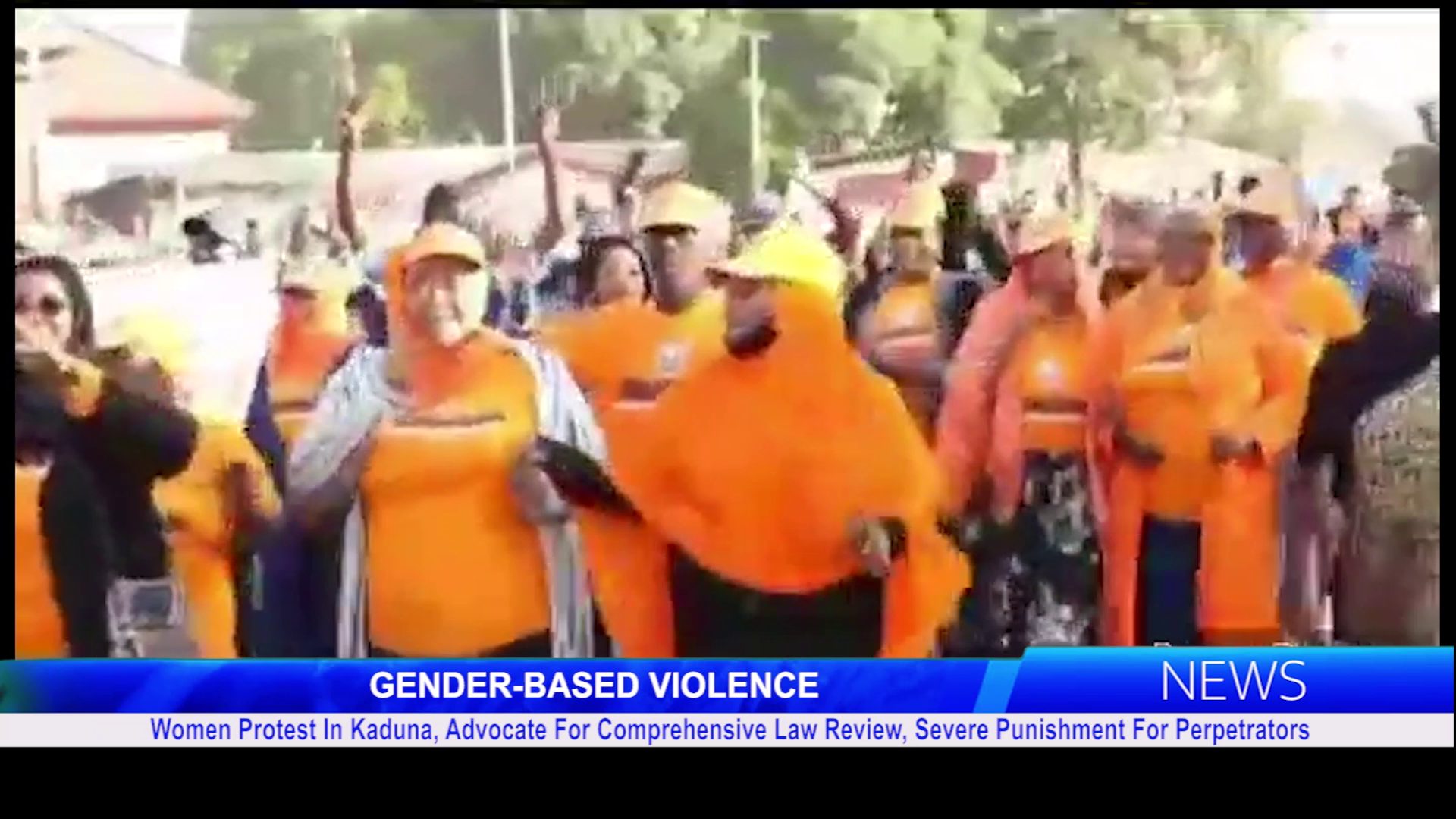 Women Protest In Kaduna, Advocate For Comprehensive Law Review, Severe Punishment For Perpetrators Of Gender-Based Violence