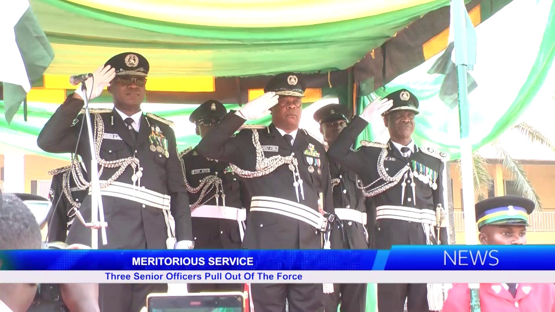 Three Senior Officers Pull Out Of The Force