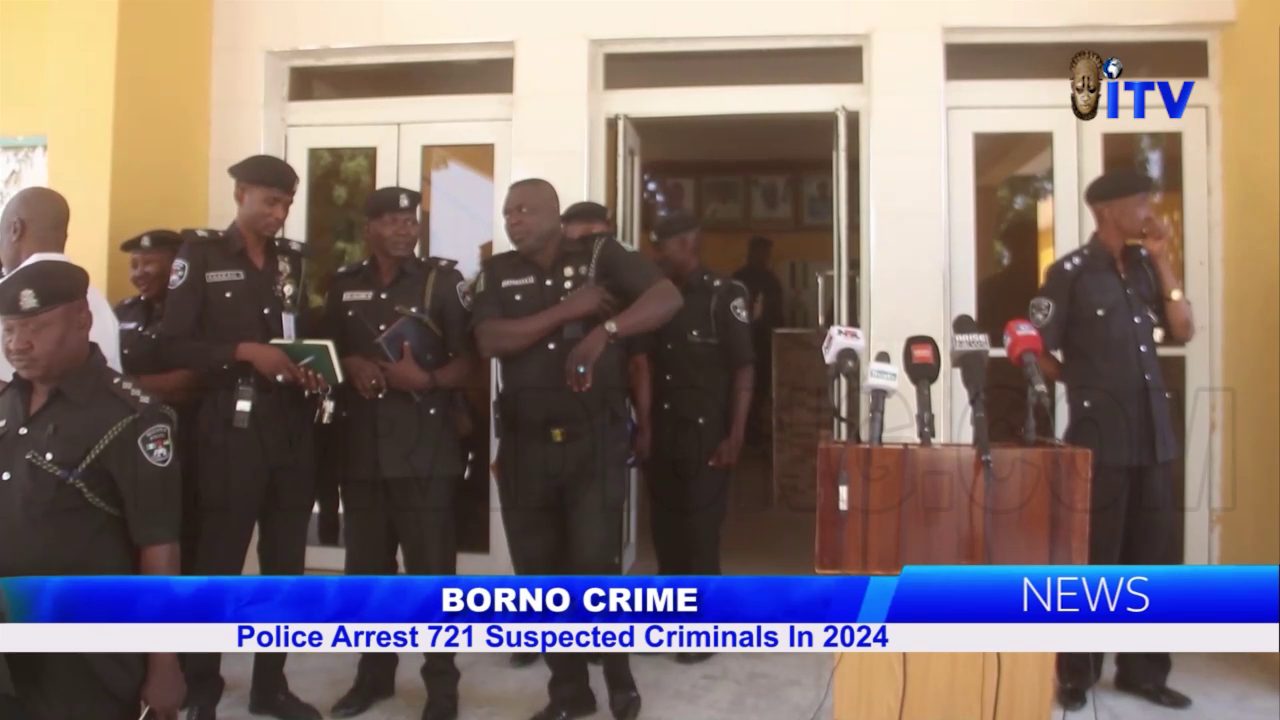 Borno Crime: Police Arrest 721 Suspected Criminals In 2024