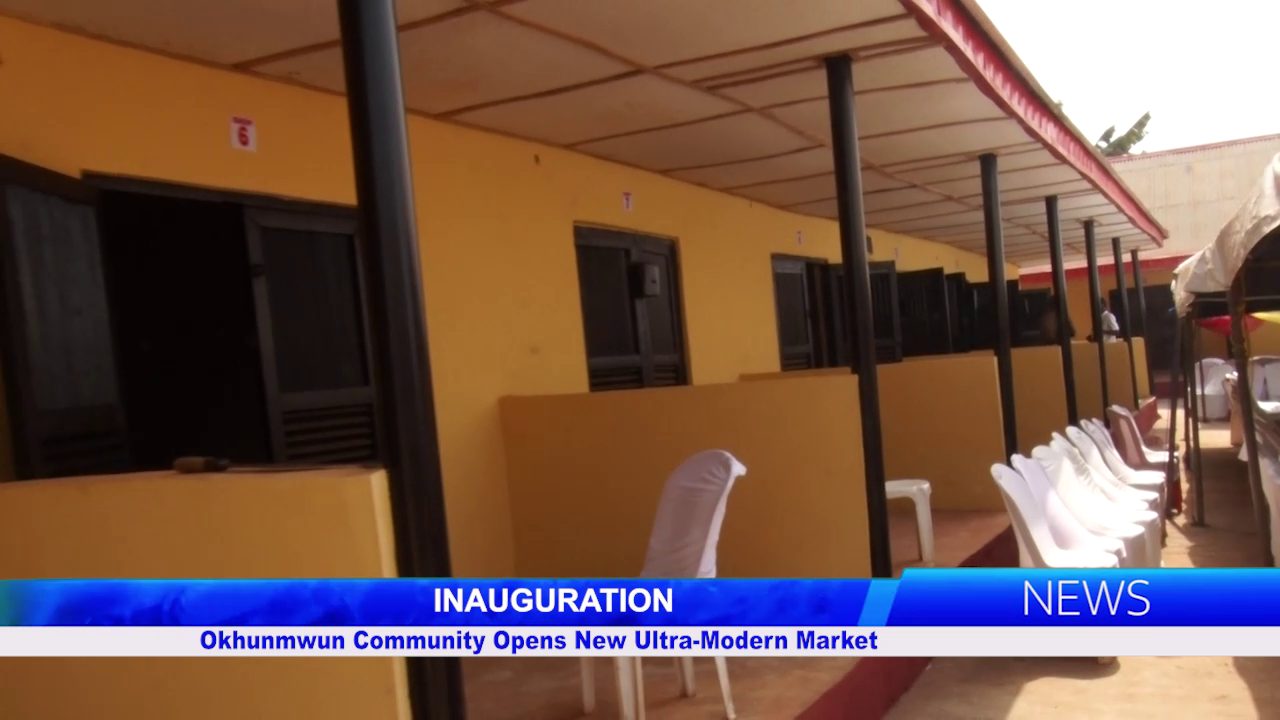 Okhunmwun Community Opens New Ultra-Modern Market