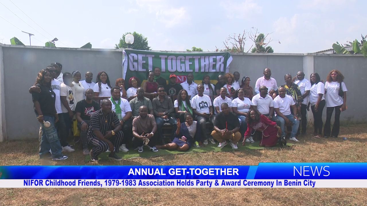 NIFOR Childhood Friends, 1979-1983 Association Holds Party & Award Ceremony In Benin City