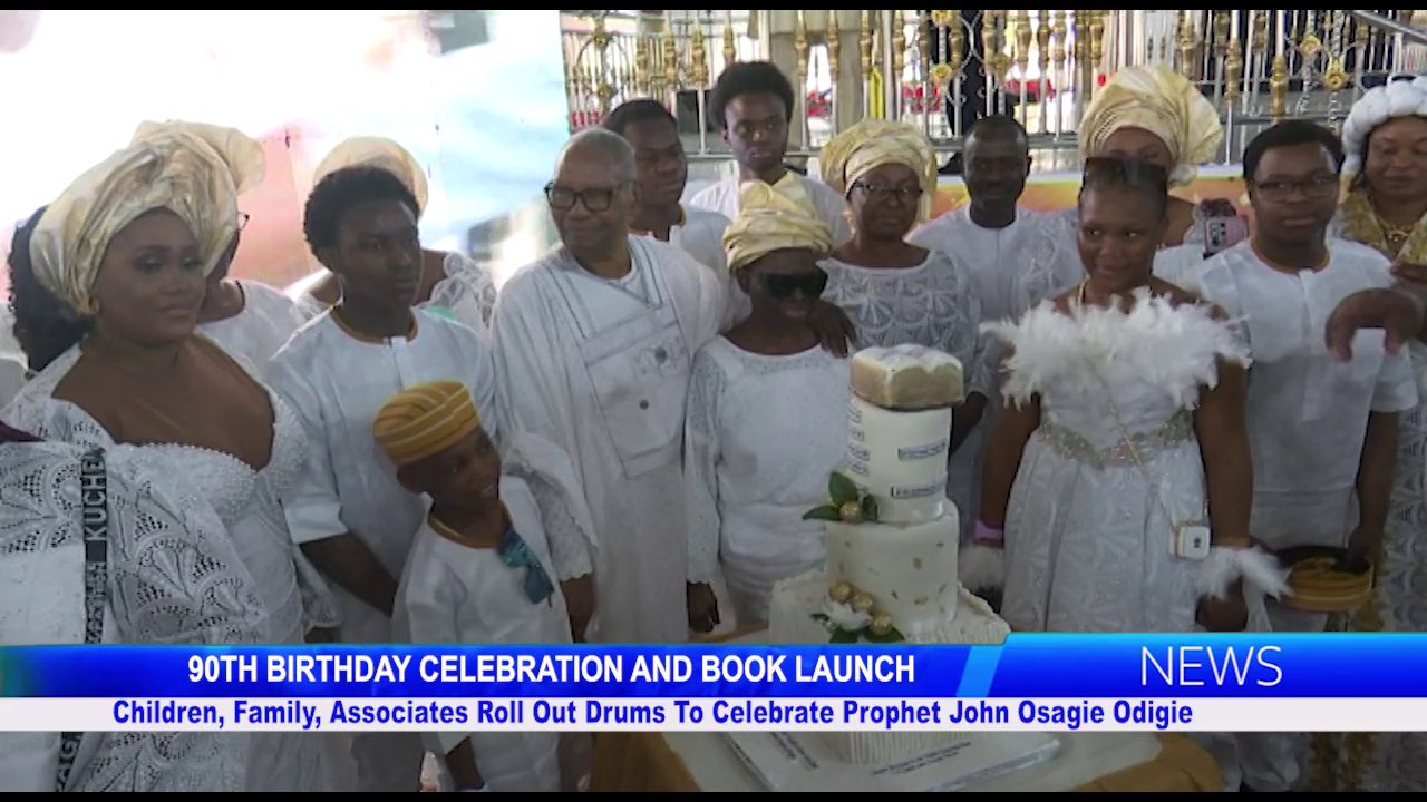 Children, Family, Associates Roll Out Drums To Celebrate Prophet John Osagie Odigie