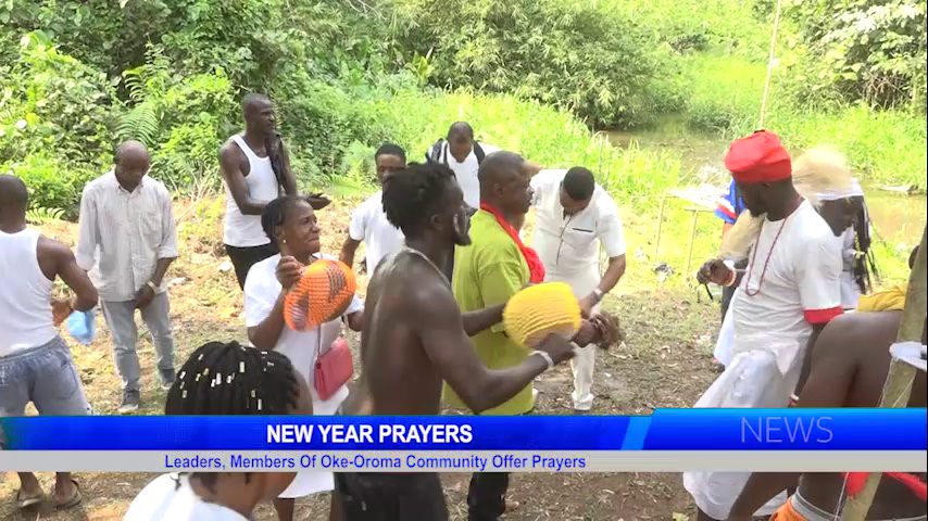 Leaders, Members Of Oke-Oroma Community Offer New Year Prayers