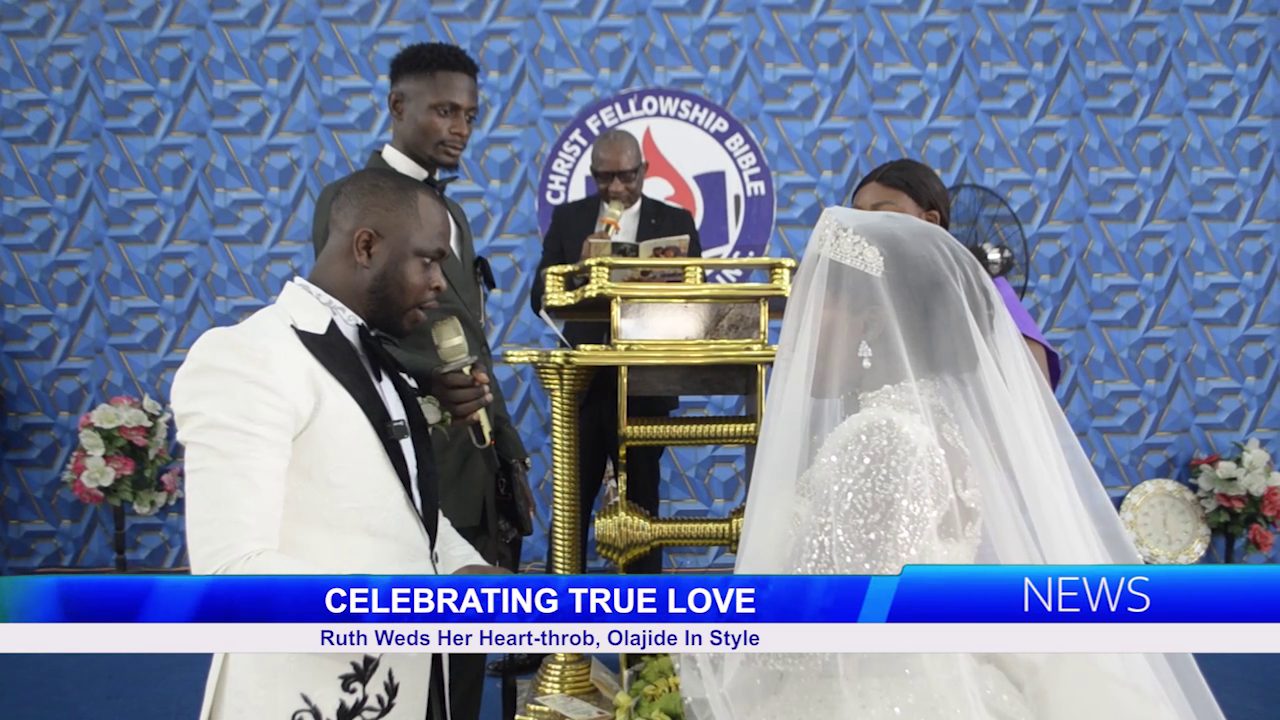 Ruth Weds Her Heart-throb, Olajide In Style