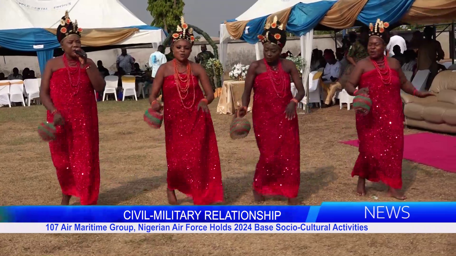 107 Air Maritime Group, Nigerian Air Force Holds 2024 Base Socio-Cultural Activities