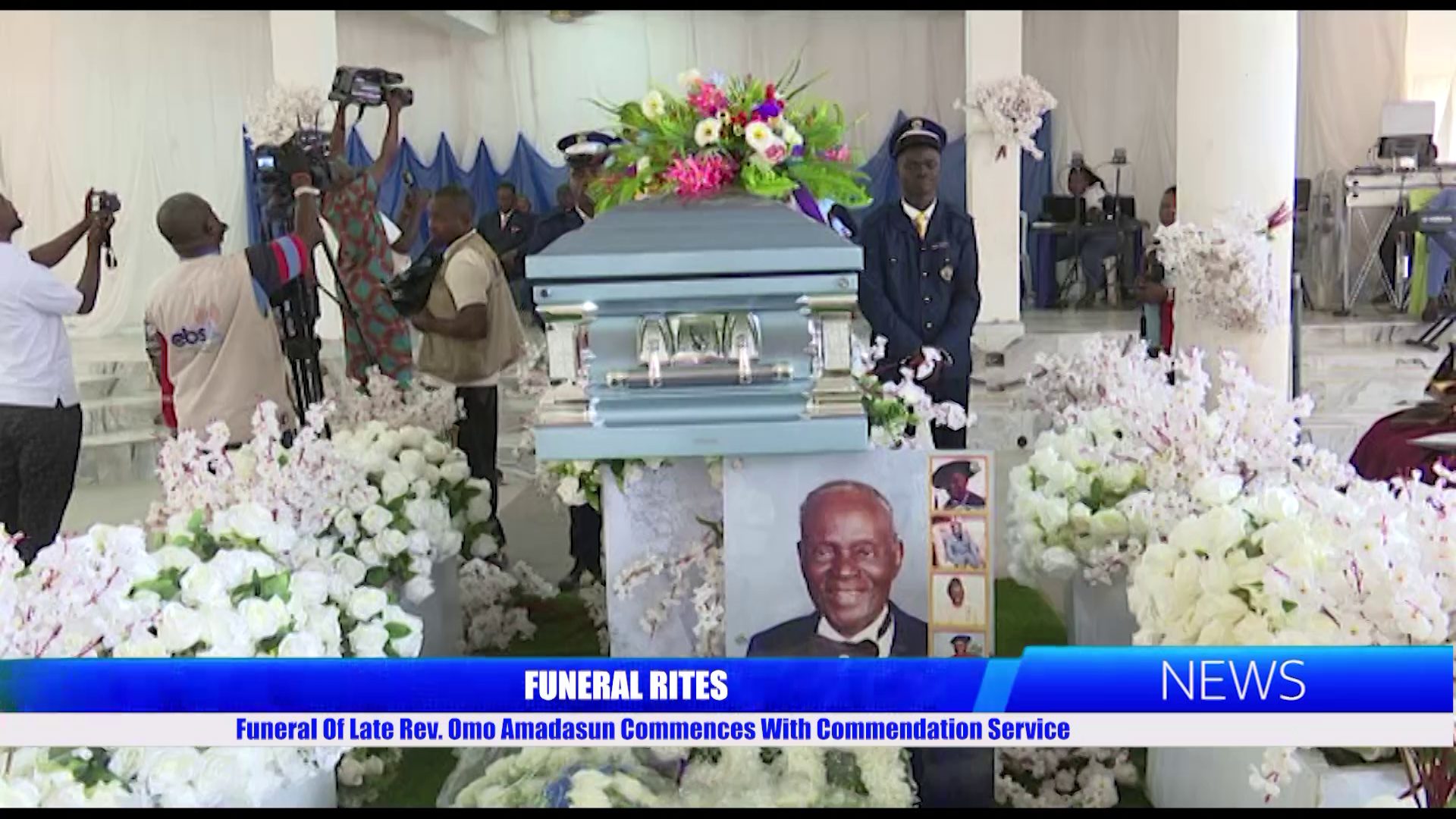 Funeral Of Late Rev. Omo Amadasun Commences With Commendation Service