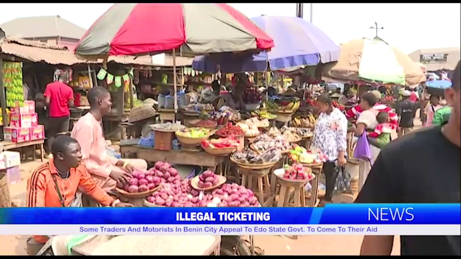 ILLEGAL TICKETING: Some Traders And Motorists In Benin City Appeal To Edo State Govt. To Come To Their Aid