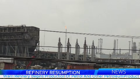 Warri Refinery Begins Production Of Petrol