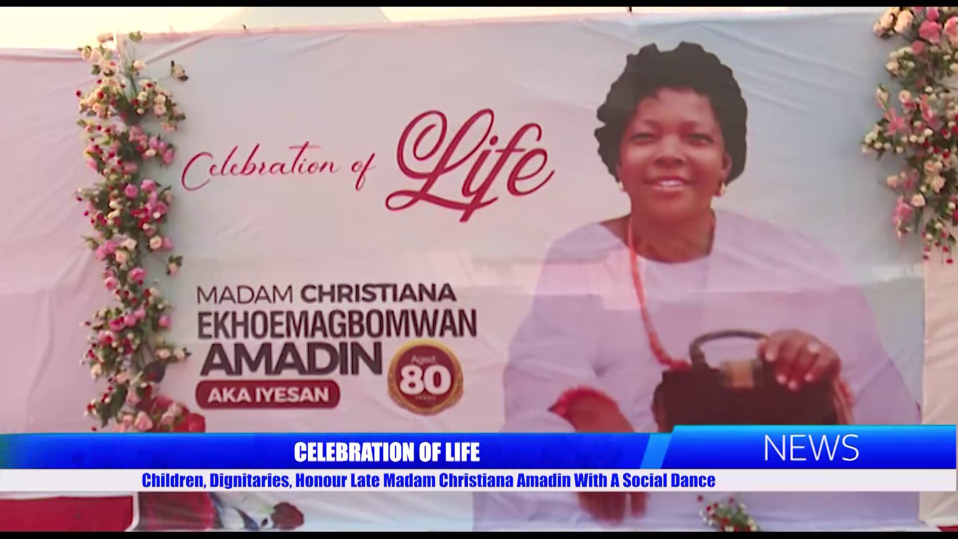 Children, Dignitaries, Honour Late Madam Christiana Amadin With A Social Dance