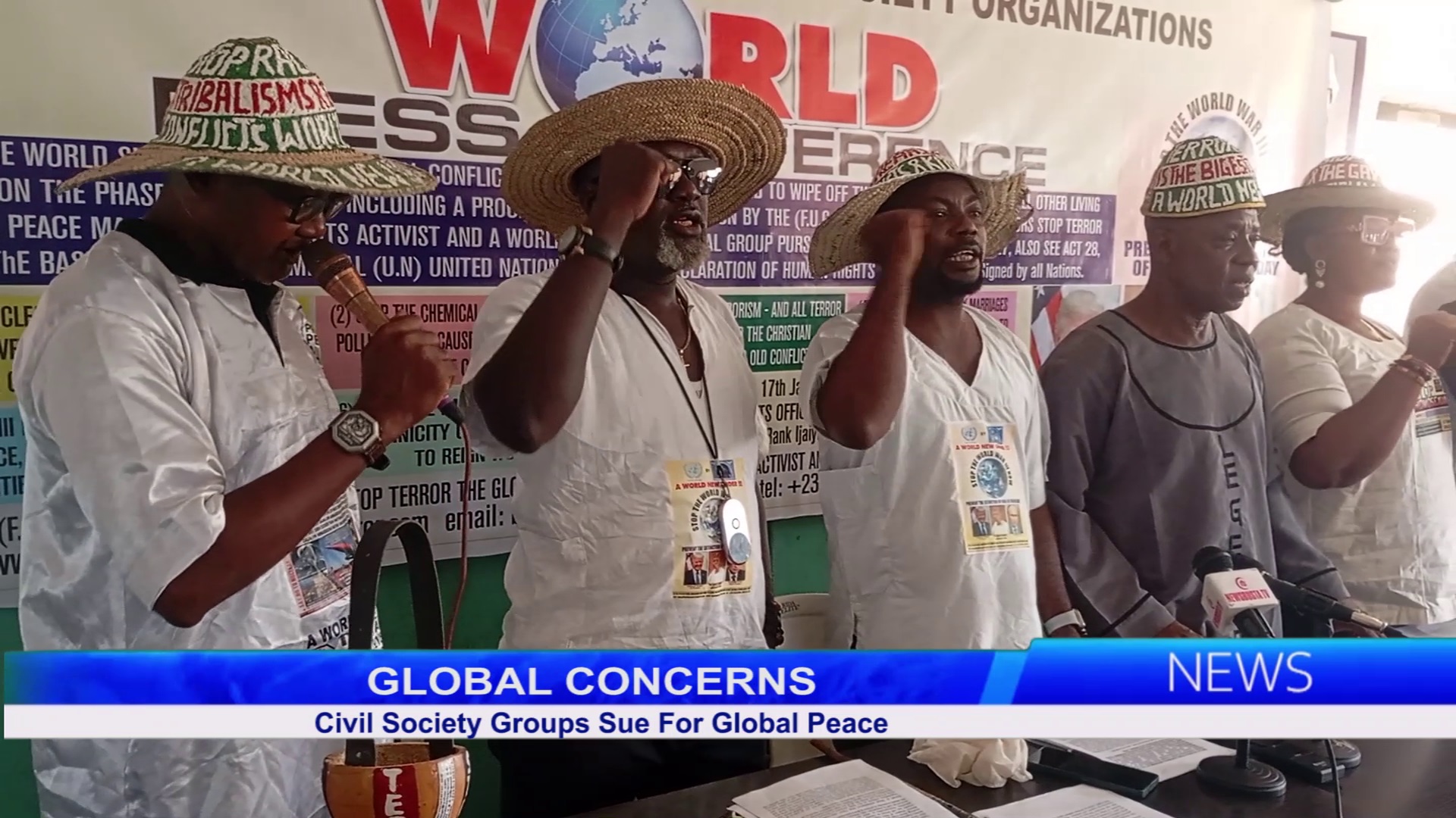 Civil Society Groups Sue For Global Peace