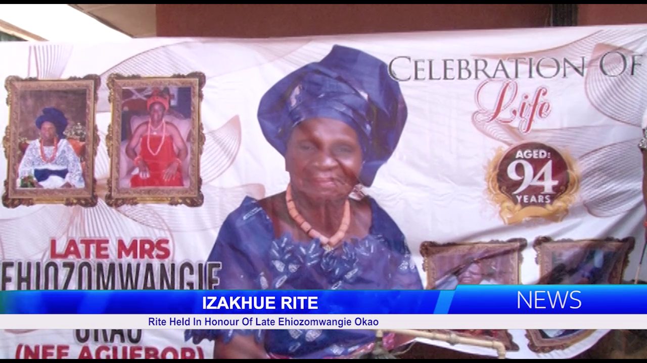 Izakhue Rite Held In Honour Of Late Ehiozomwangie Okao