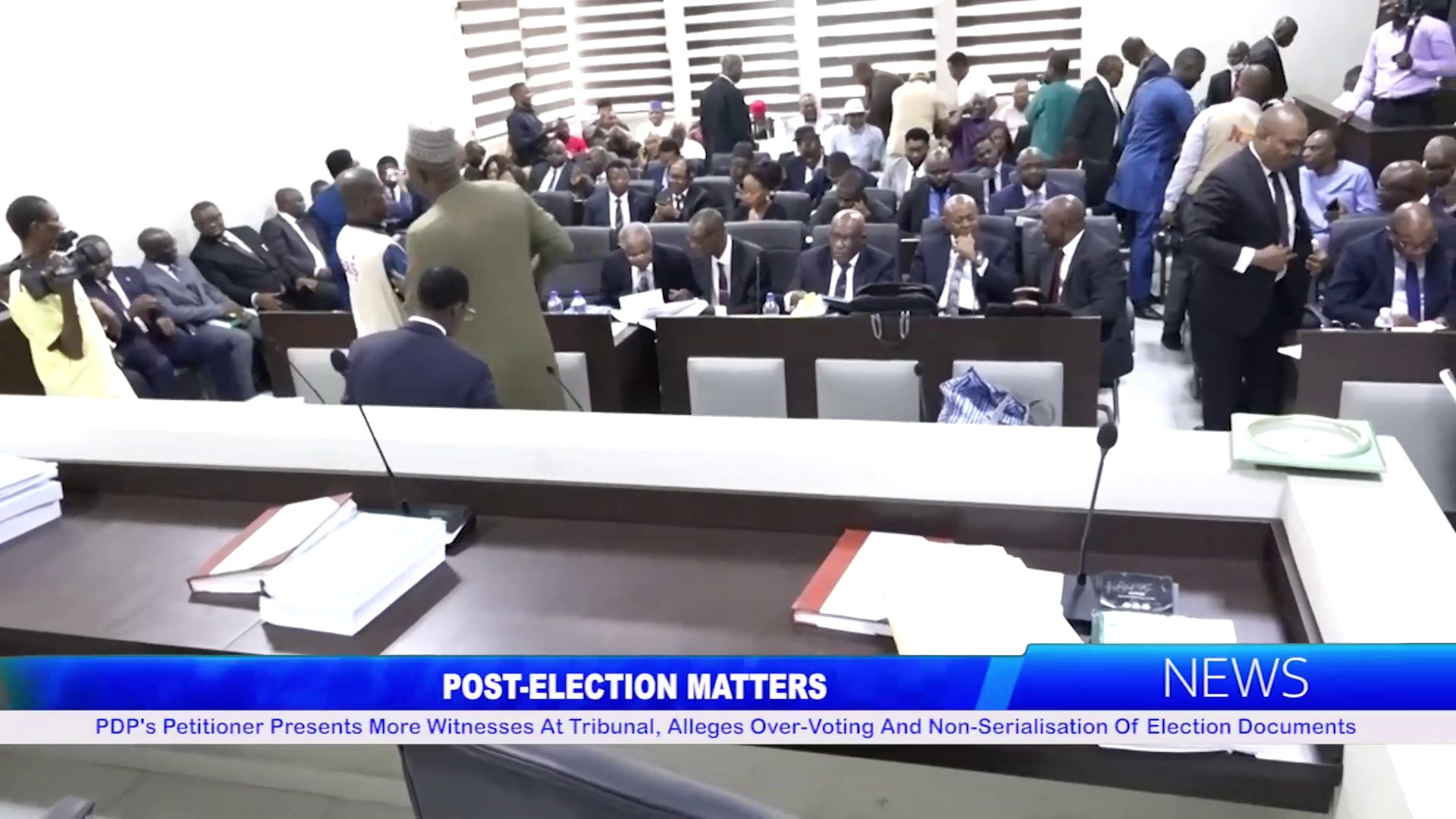 PDP’s Petitioner Presents More Witnesses At Tribunal, Alleges Over-Voting And Non-Serialisation Of Election Documents