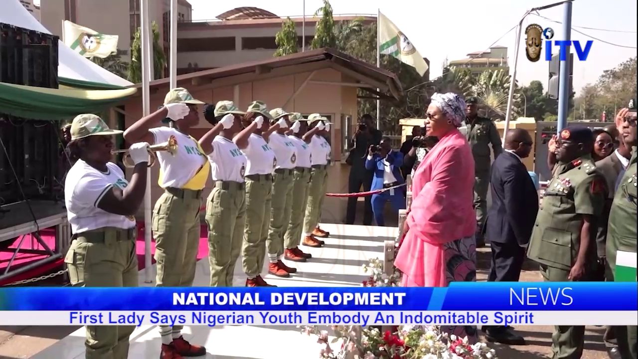 National Development: First Lady Says Nigerian Youth Embody An Indomitable Spirit