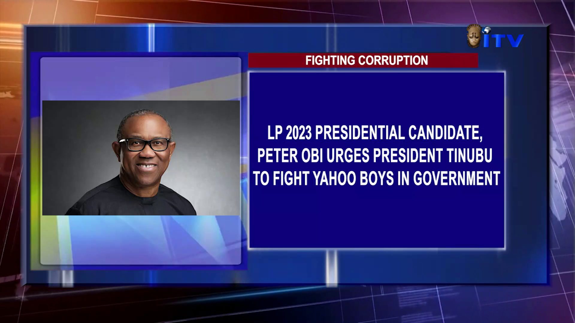 Fighting Corruption: LP 2023 Presidential Candidate, Peter Obi Urges President Tinubu To Fight Yahoo Boys In Government