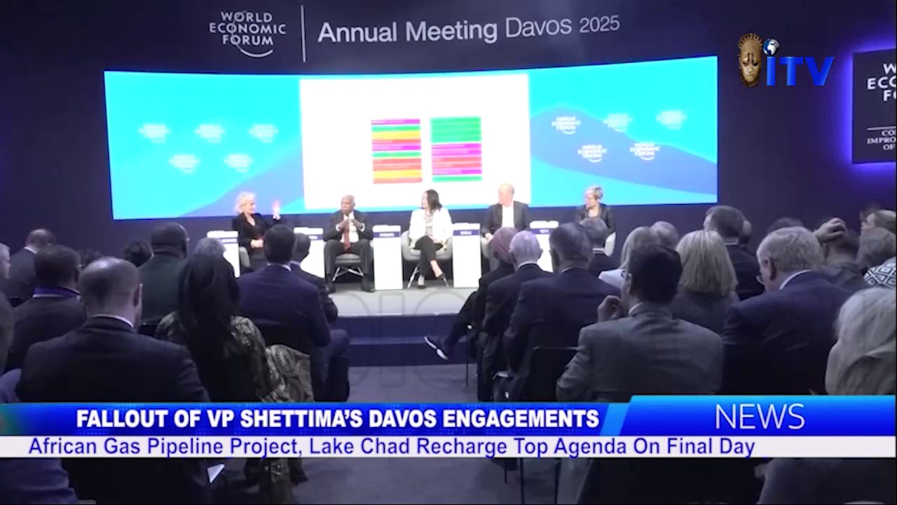 Shettima Davos Engagements: African Gas Pipeline Project, Lake Chad Recharge Top Agenda On Final Day