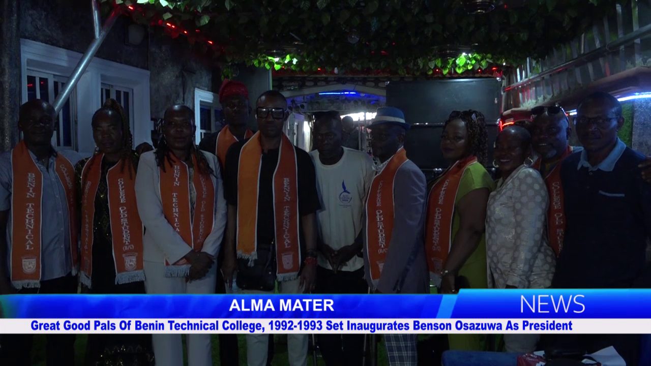 Great Good Pals Of Benin Technical College, 1992-1993 Set Inaugurates Benson Idahosa As President