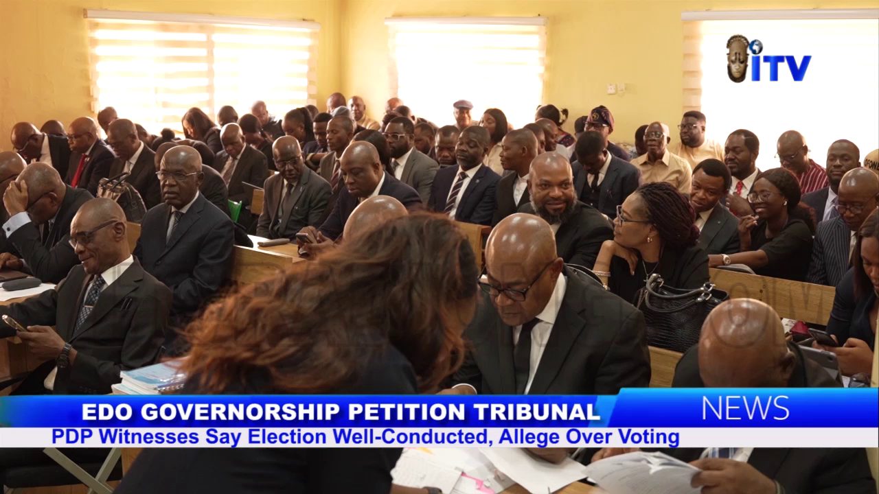 Edo Governorship Petition Tribunal: PDP Witnesses Say Election Well-Conducted, Allege Overvoting