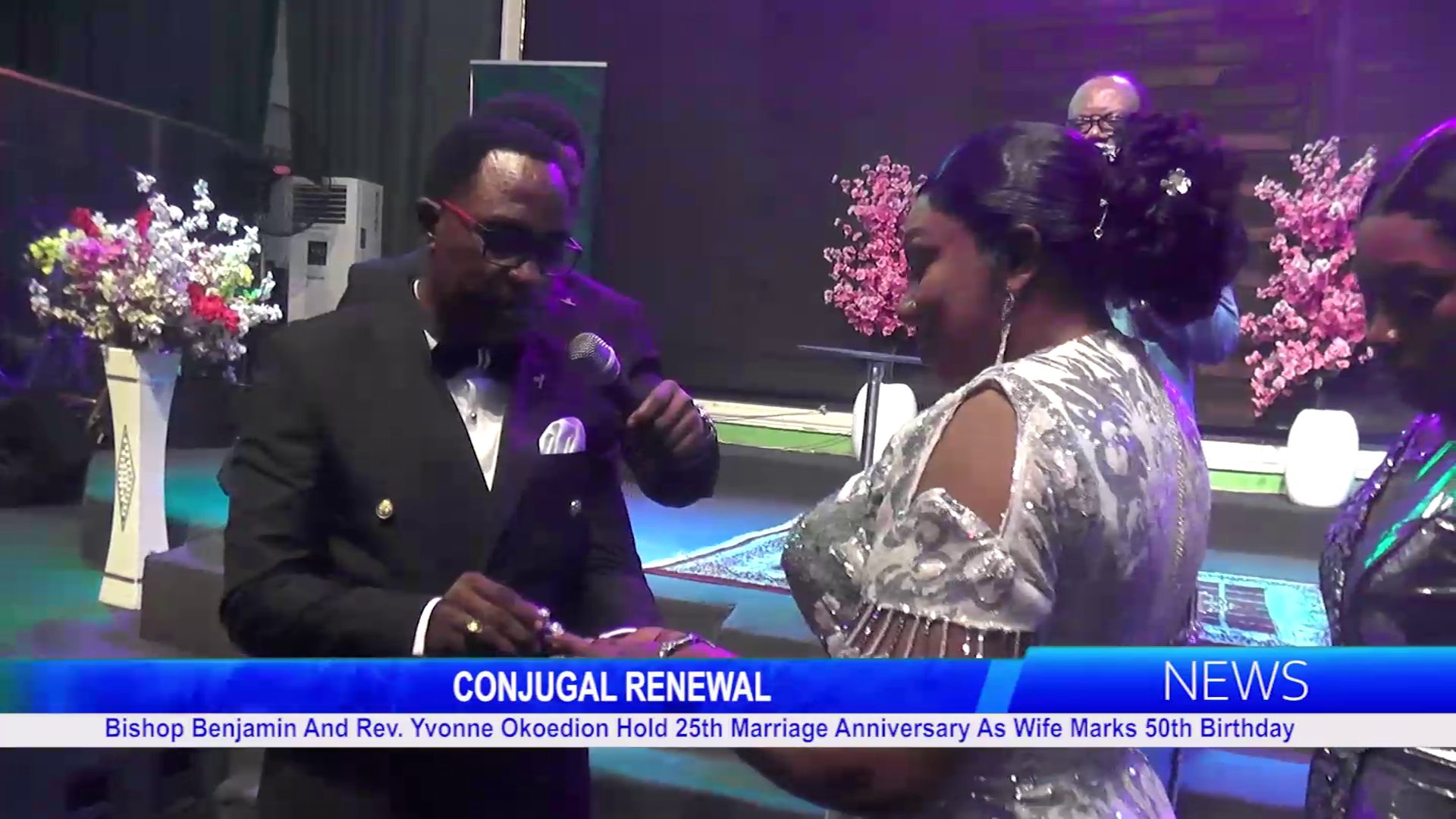 Bishop Benjamin And Rev. Yvonne Okoedion Hold 25th Marriage Anniversary As Wife Marks 50th Birthday