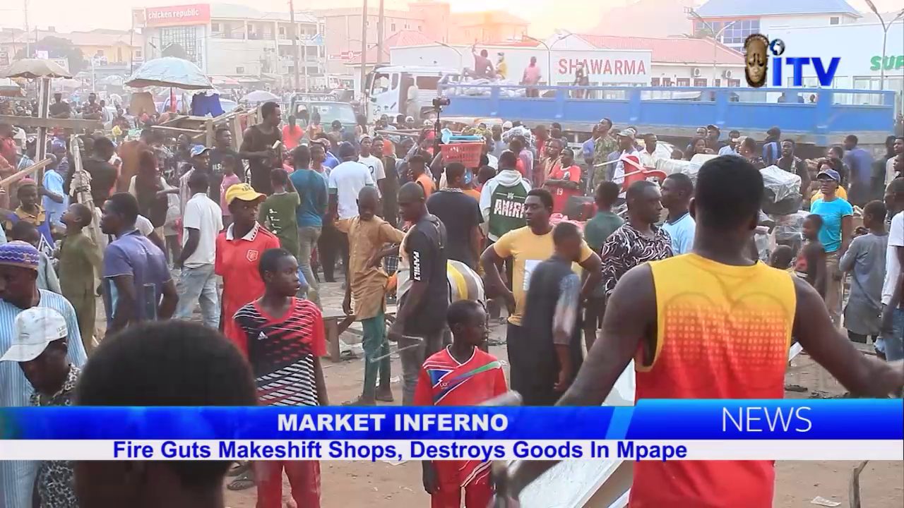 Market Inferno: Fire Guts Makeshift Shops, Destroys Goods In Mpape