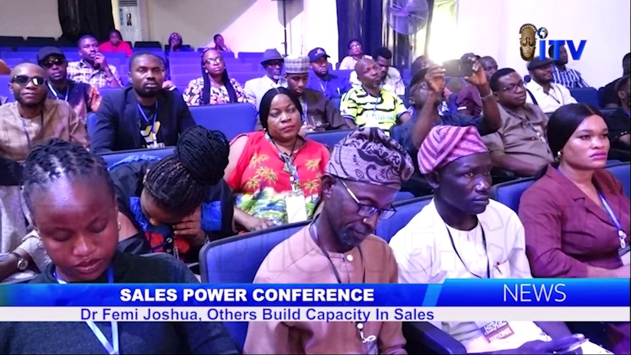 Sales Power Conference: Dr. Femi Joshua, Others Build Capacity In Sales