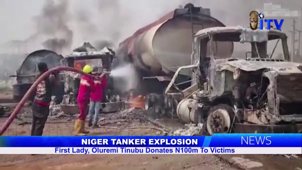 Niger Tanker Explosion: First Lady, Oluremi Tinubu Donates N100mn To Victims