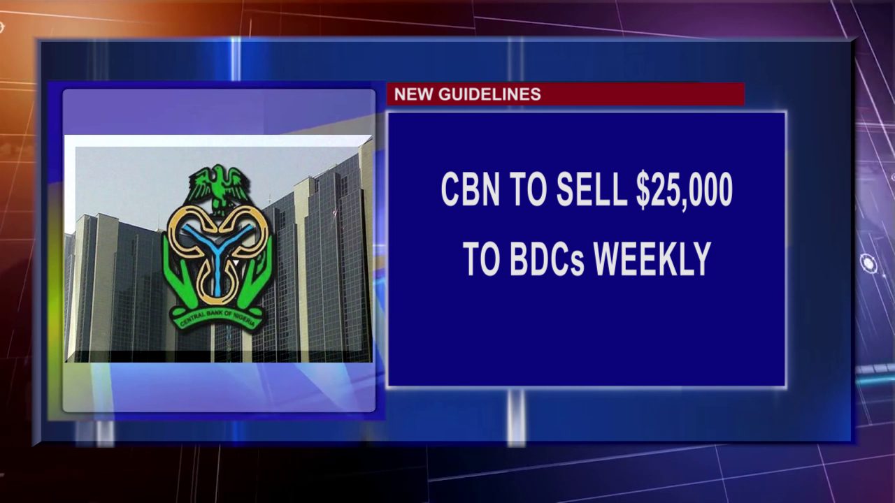 CBN To Sell $25,000 To BDCs Weekly