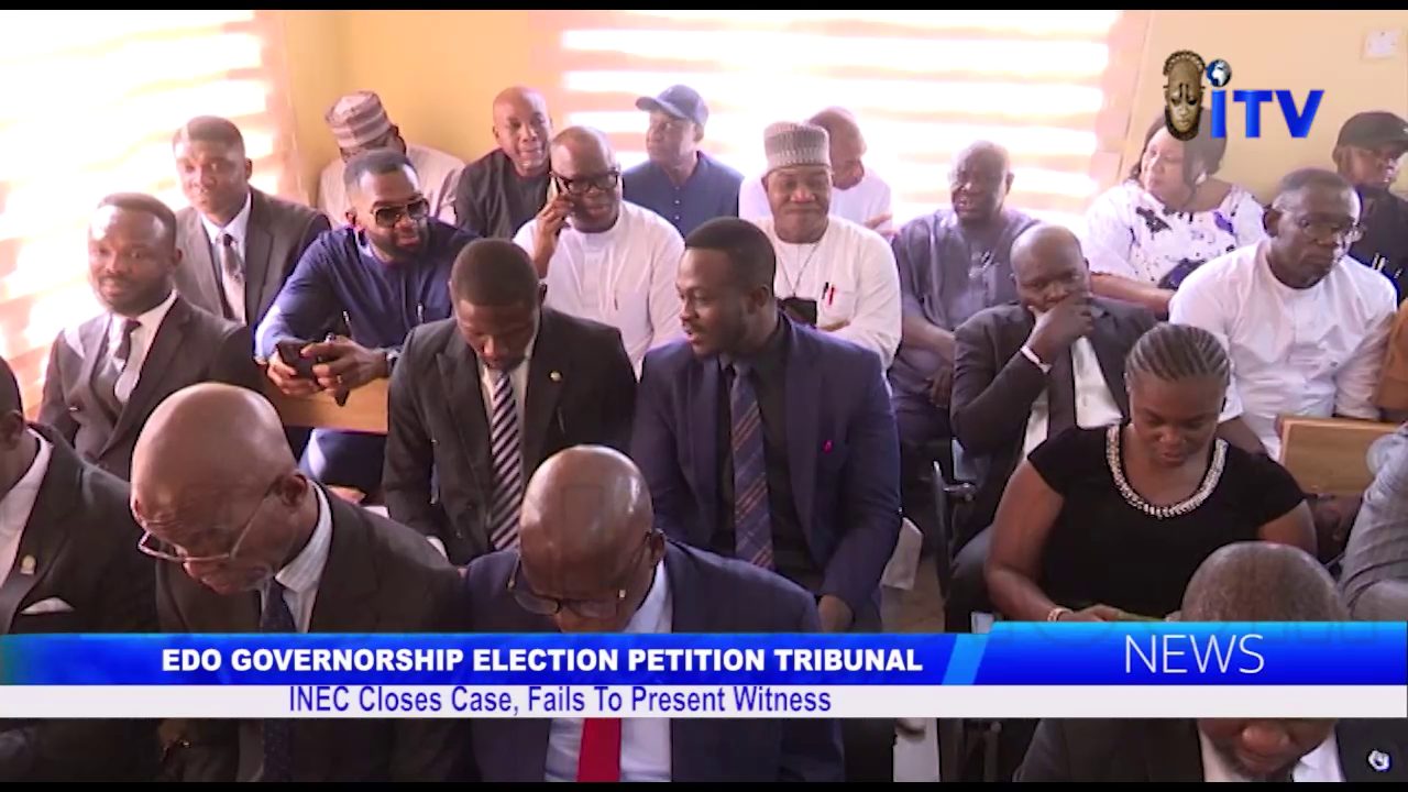 Edo Governorship Election Petition Tribunal: INEC Closes Case, Fails To Present Witness