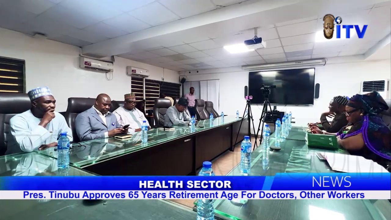 Health Sector: Pres. Tinubu Approves 65 Years Retirement Age For Doctors, Other Workers