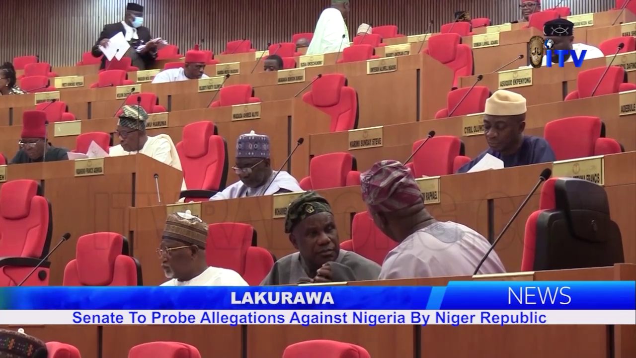 Lakurawa: Senate To Probe Allegations Against Nigeria By Niger Republic