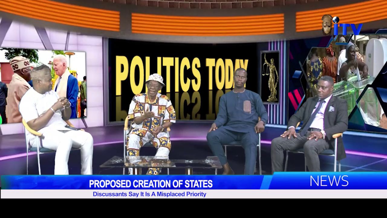 PROPOSED CREATION OF STATES: Discussants Say It Is A Misplaced Priority