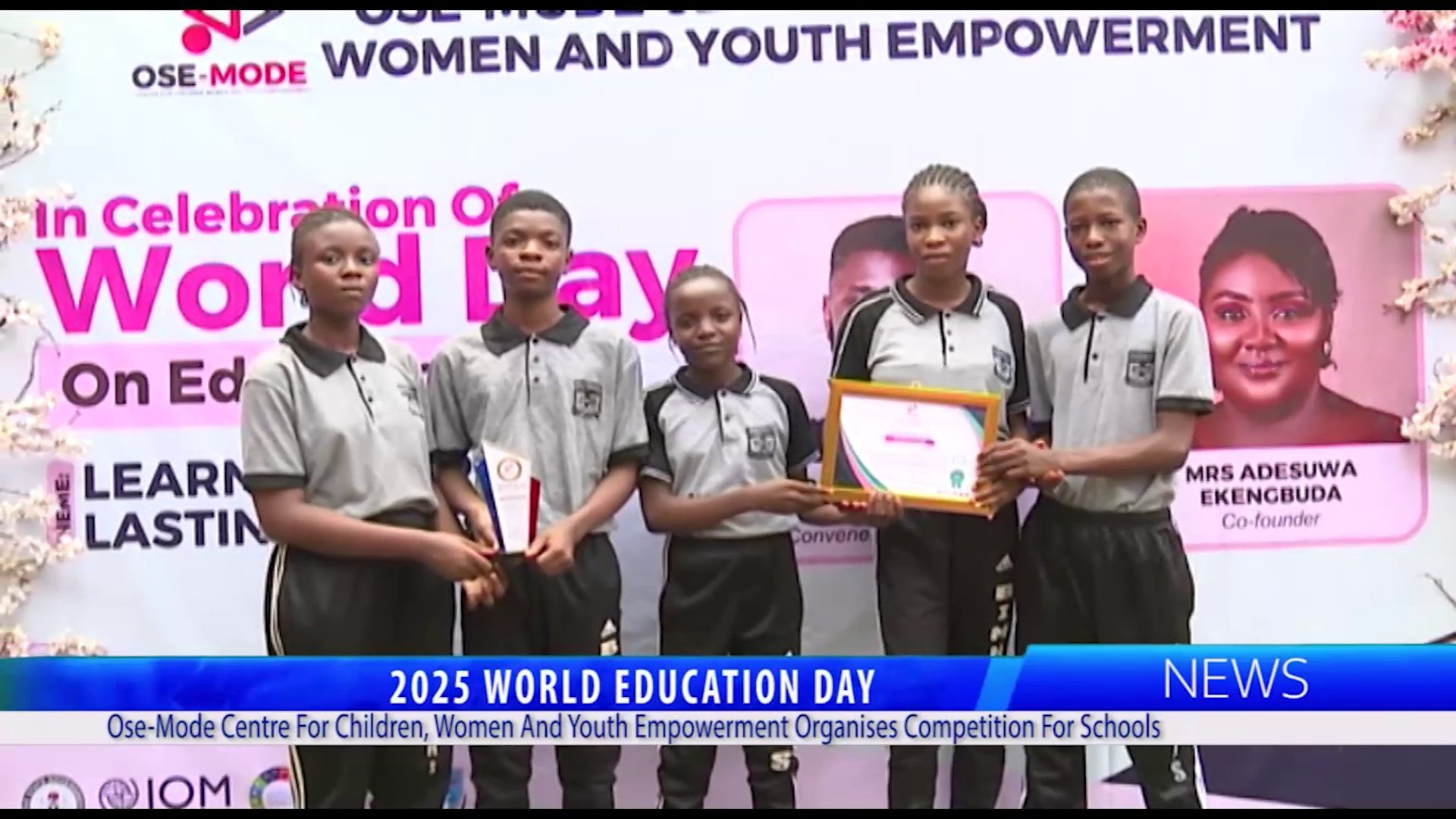 Ose-Mode Centre For Children, Women And Youth Empowerment Organises Competition For Schools