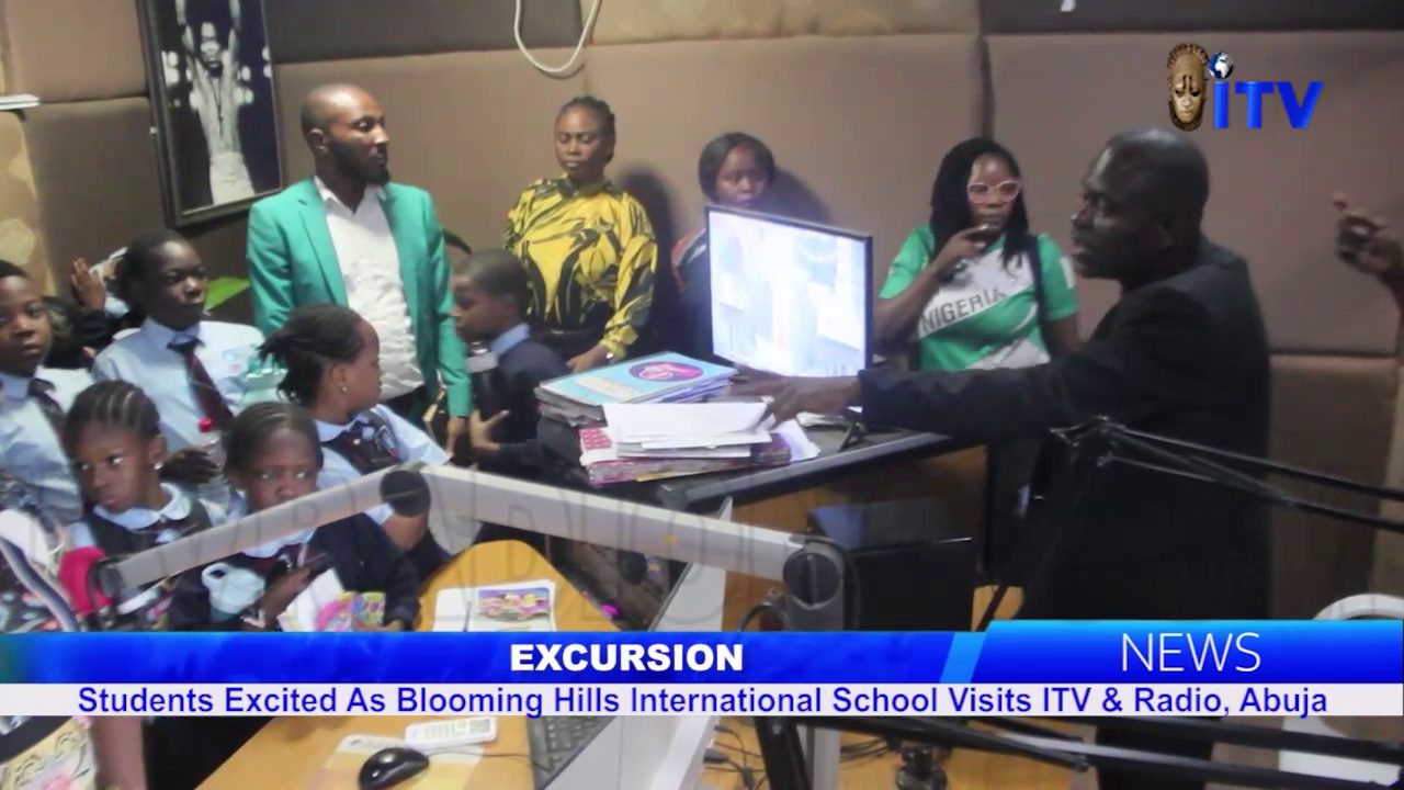 Excursion: Students Excited As Blooming Hills Int’l School Visits ITV & Radio, Abuja