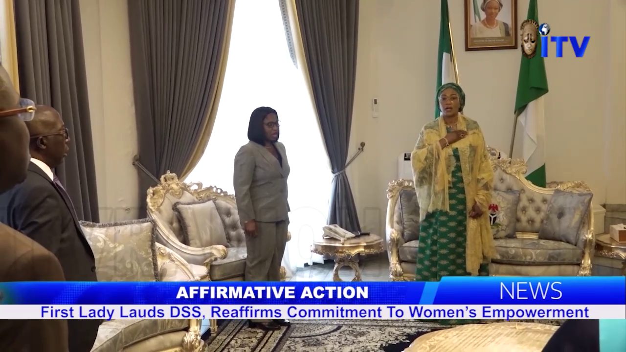 Affirmative Action: First Lady Lauds DSS, Reaffirms Commitment To Women’s Empowerment