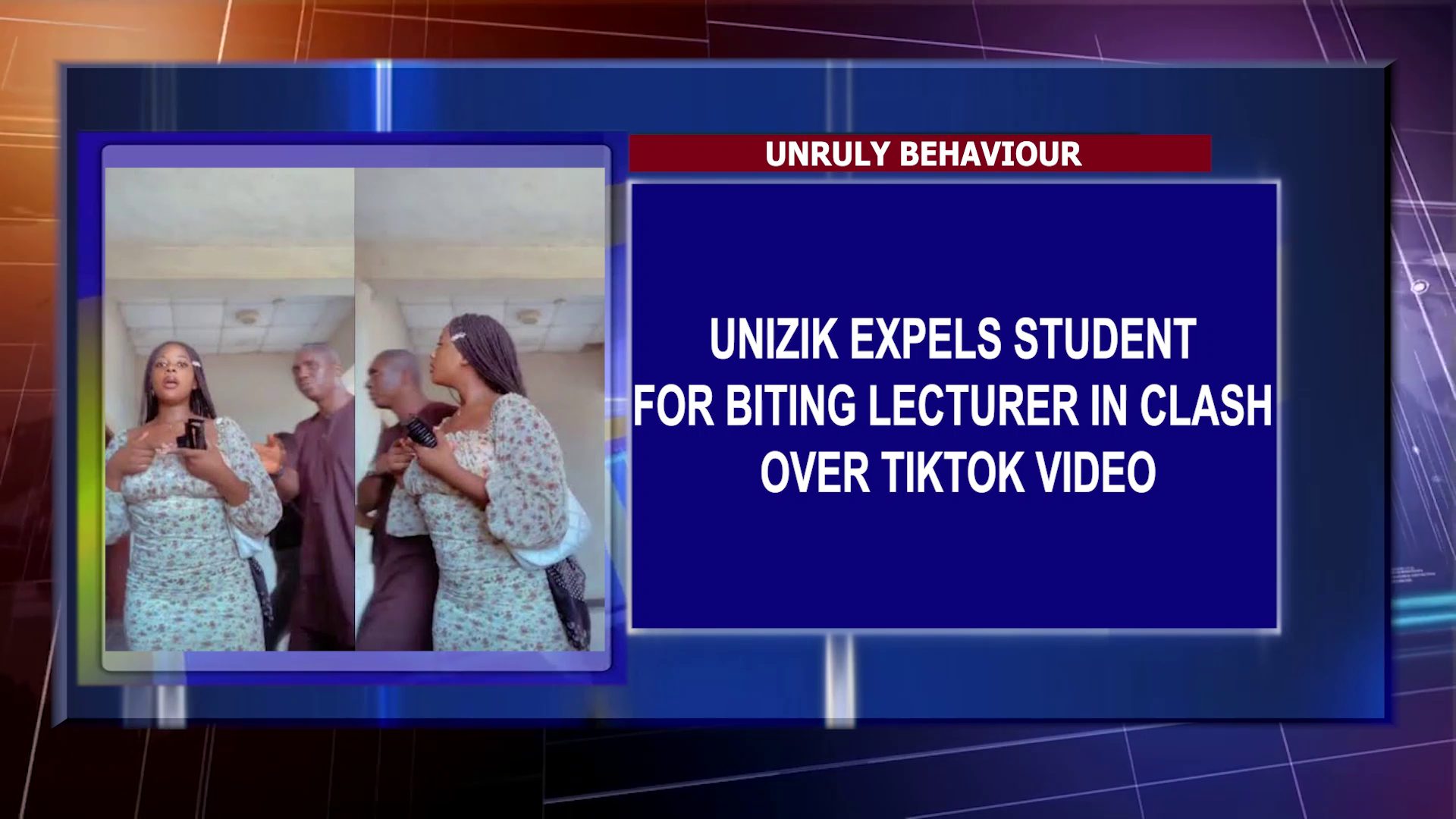 UNIZIK Expels Student For Biting Lecturer In Clash Over TikTok Video