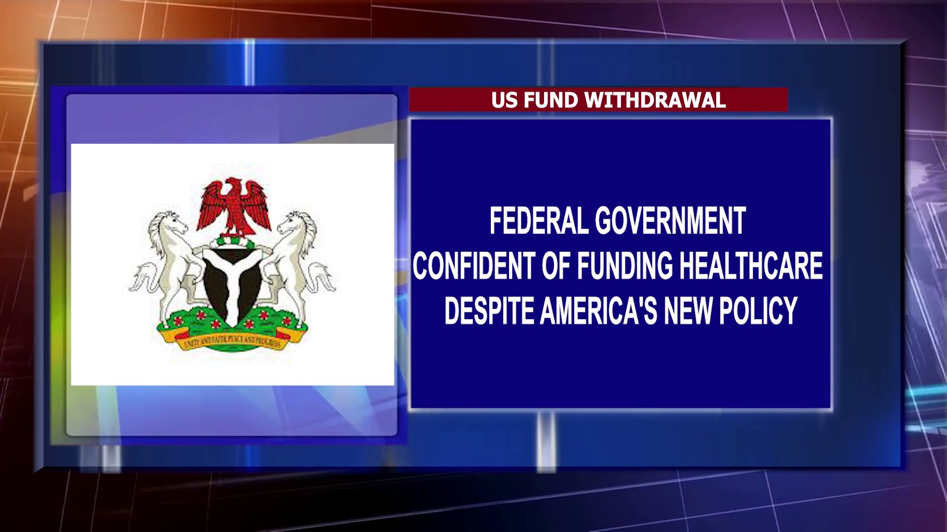 Federal Government Confident Of Funding Healthcare Despite America’s New Policy